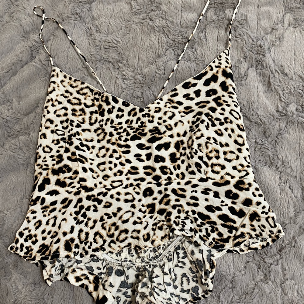 Cheetah Crop Top